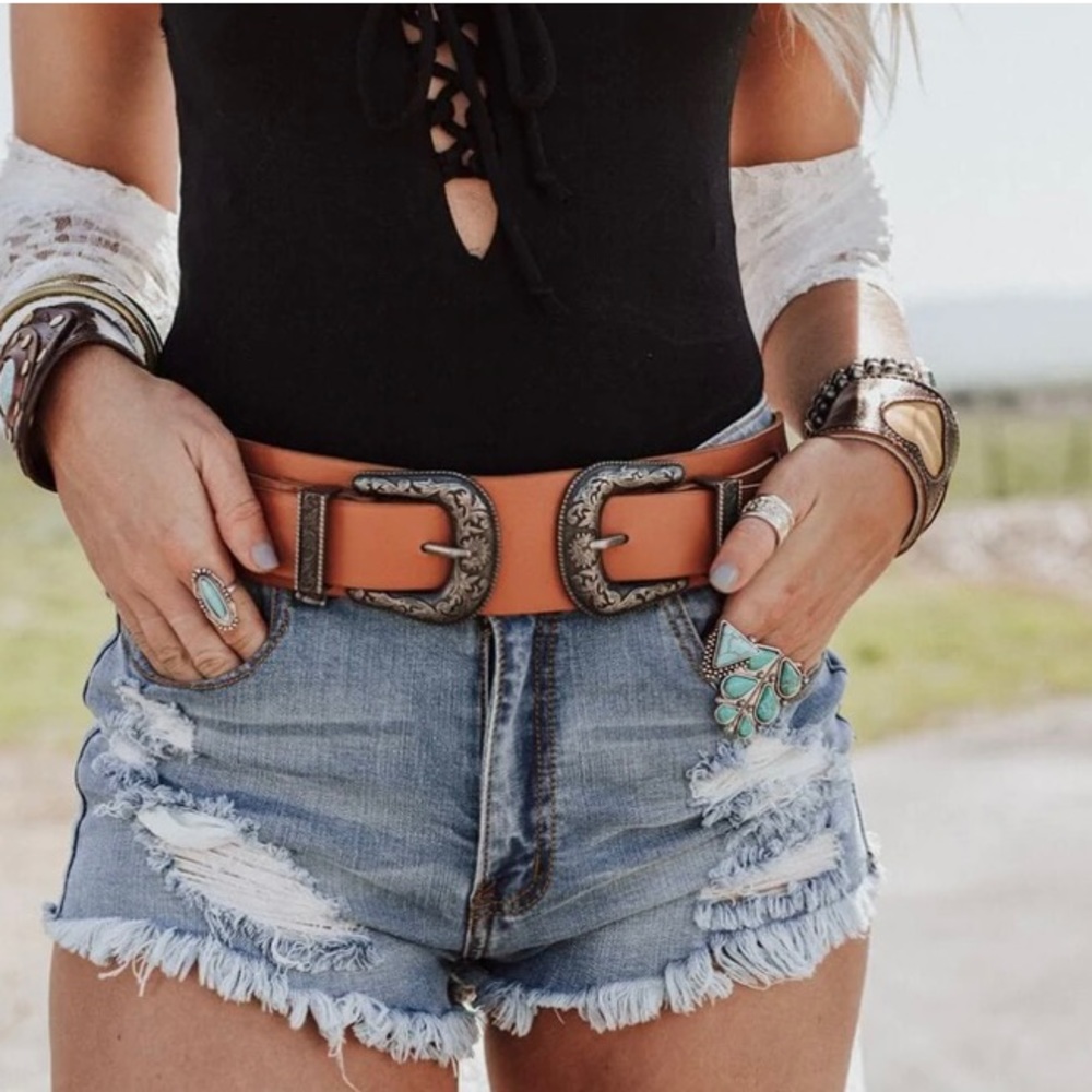 Darling Double Buckle Belt